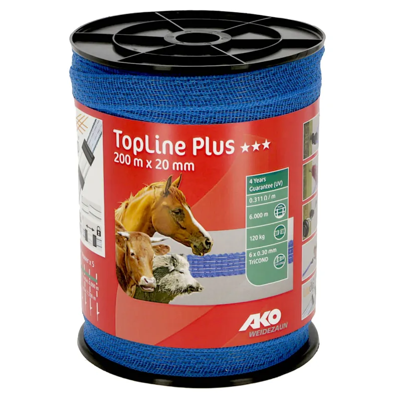 Tape TopLine Plus Blue 20mm/200m AKO