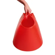 Flexible Trough FlexBag 60l Kerbl red