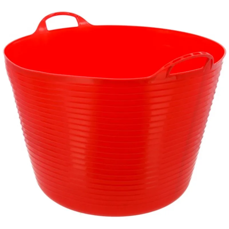 Flexible Trough FlexBag 60l Kerbl red