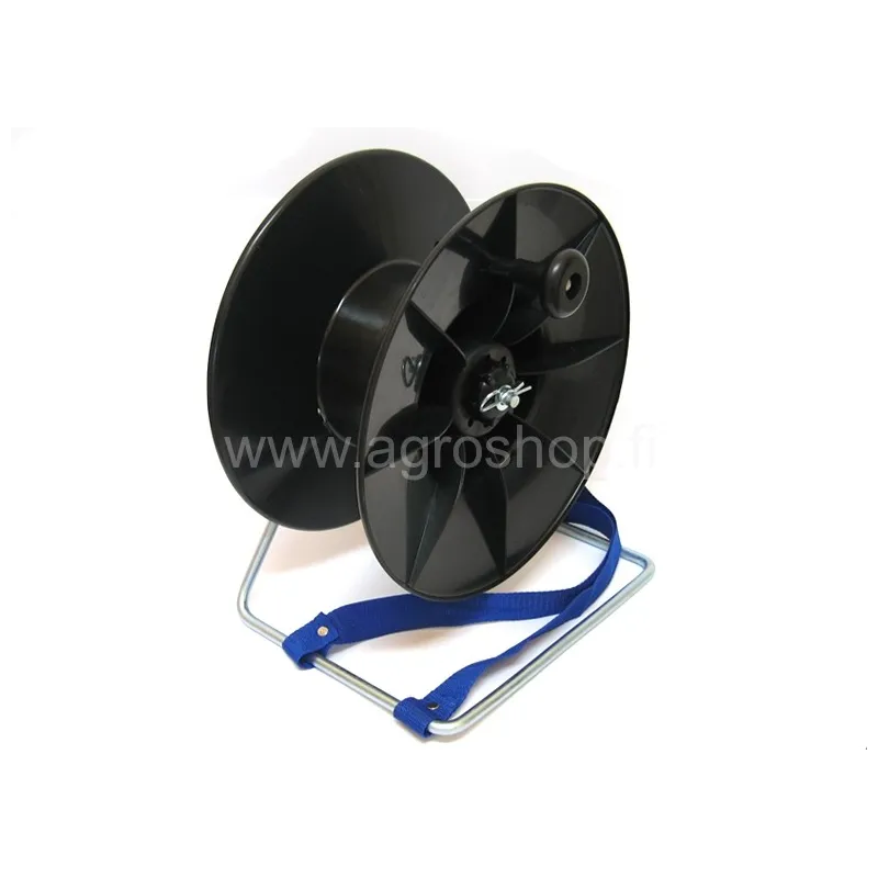 Kelauslaite aitaköysien ja -nauhojen keräämiseen.