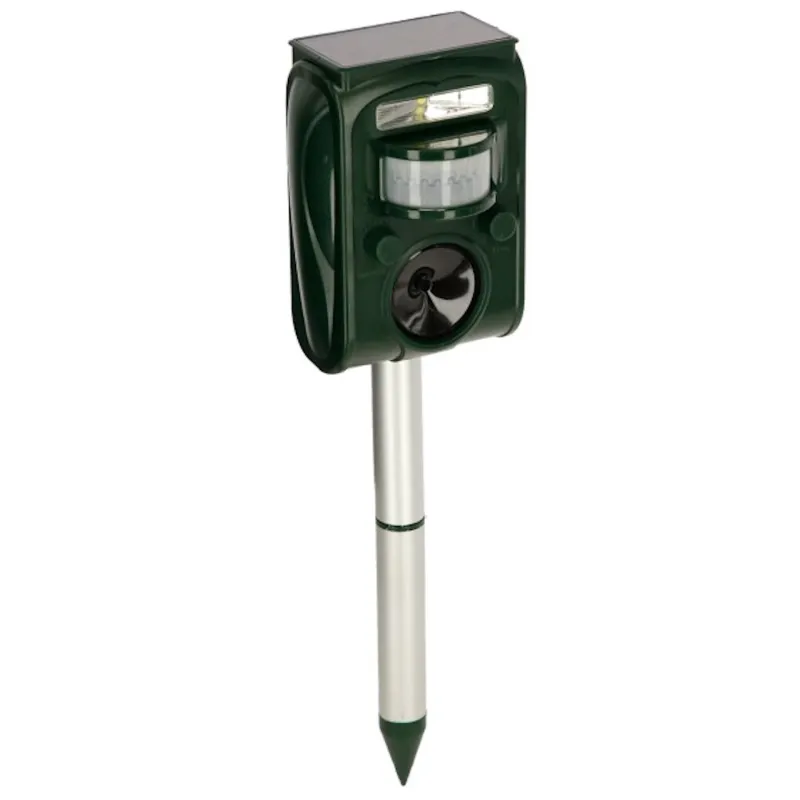 Myyränkarkoitin aurinkokennolla