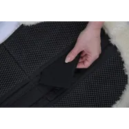 Saddle pad Faux Fur AntiSlip Covalliero