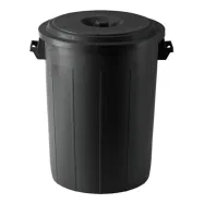 Feed bin 70l Kerbl, black