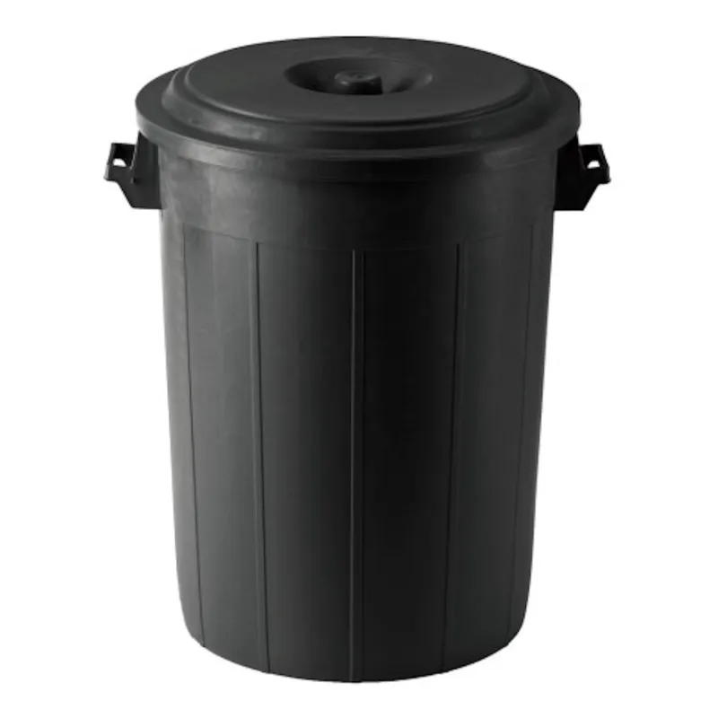 Feed bin 70l Kerbl, black