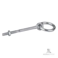 Bar ring with threaded screw 120x10mm 2pcs