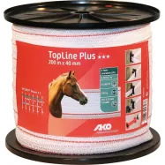 Elektrikarjuse taralint AKO TopLine Plus 40 mm/200 m