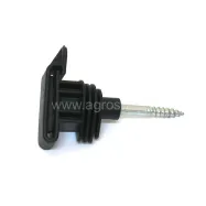 Tape insulator for wooden post with screw 25pcs