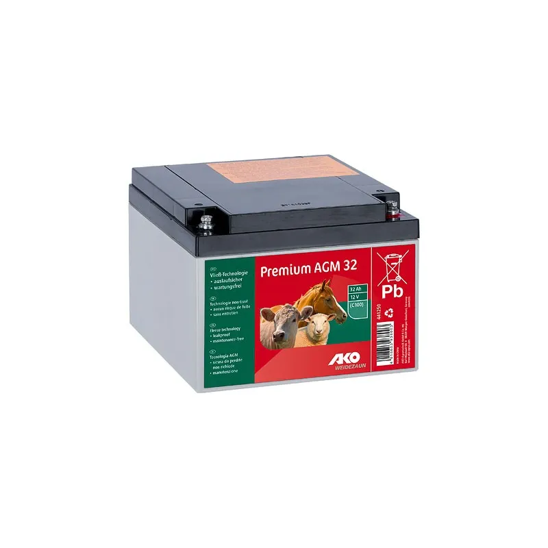 Elektrikarjuse aku AGM 32 Ah