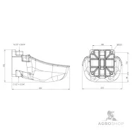 Drinking Bowl K50 green Kerbl