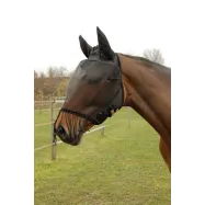 Fly mask with ear protection Nose Cord Covalliero