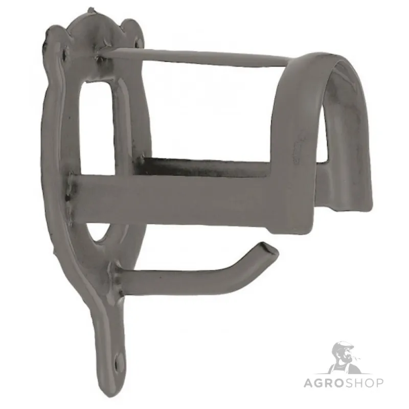 Bridle rack Metal Kerbl grey