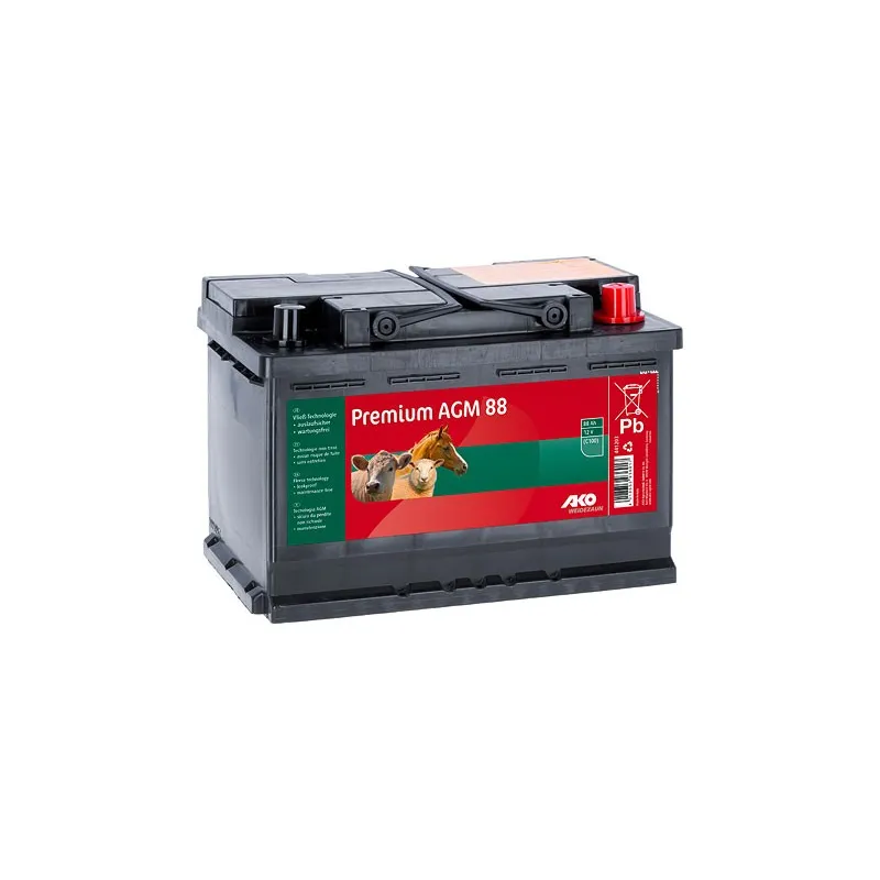 Taaslaetav geelaku Premium AGM 88 Ah