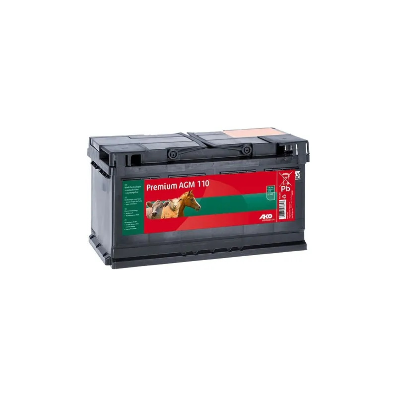 Taaslaetav geelaku Premium AGM 110 Ah