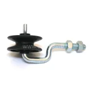 Kierre-eristin metallipylvääseen