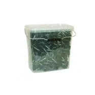 Vahva iso rengaseristin pakkauksessa 250 kpl+avain ruuvattaville eristimille