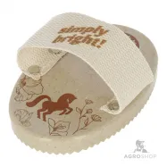 Plastic Curry Comb WaterLily 13cm MagicBrush