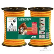 Tape Double Pack EconomyLine Yellow/orange 10mm/400m AKO