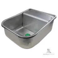 Stainless steel waterer with float valve 4l