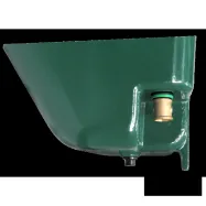 Stainless steel waterer with float valve 12l