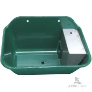 Stainless steel waterer with float valve 12l