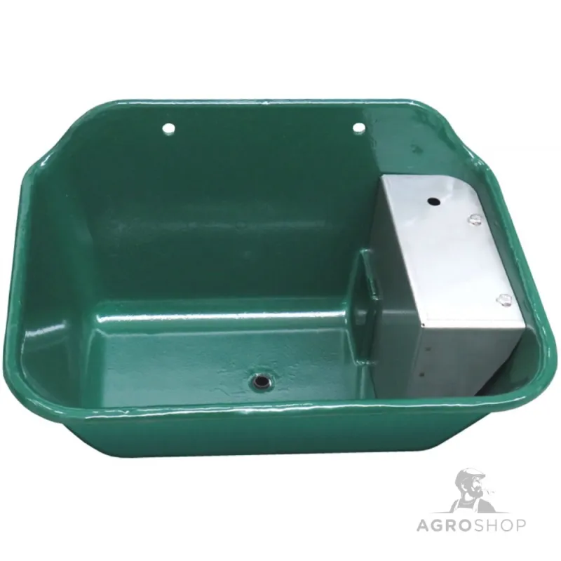 Stainless steel waterer with float valve 12l