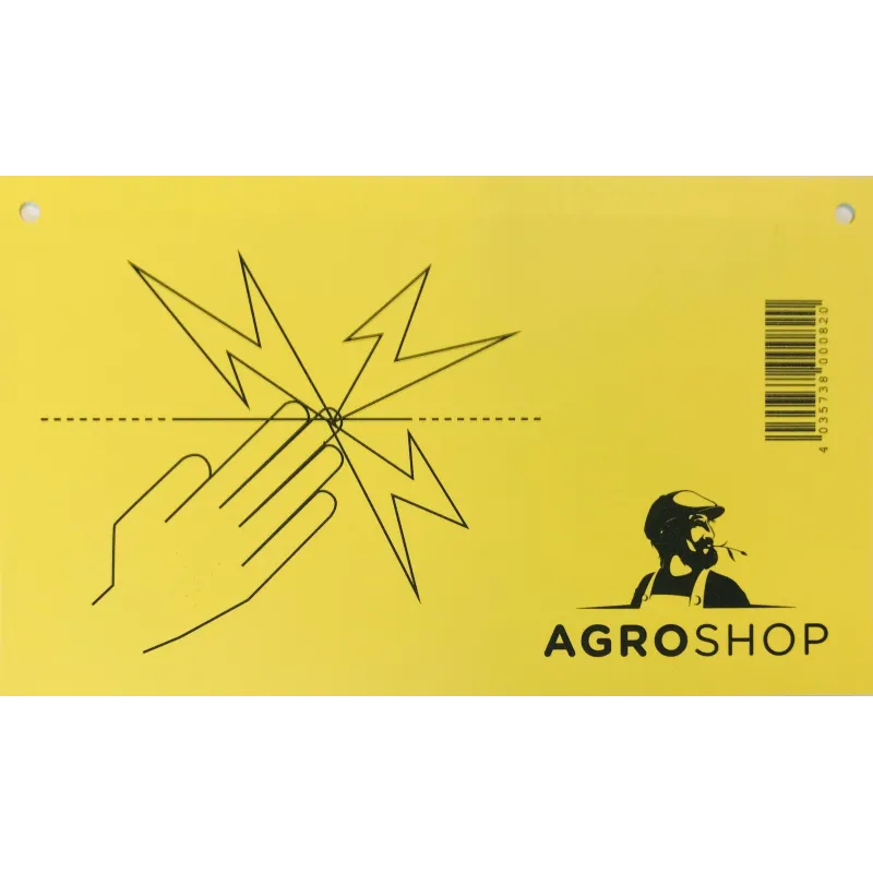 Hoiatussilt elektrikarjusele