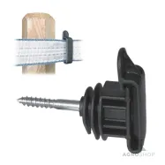 Tape insulator for wooden post with screw 25pcs