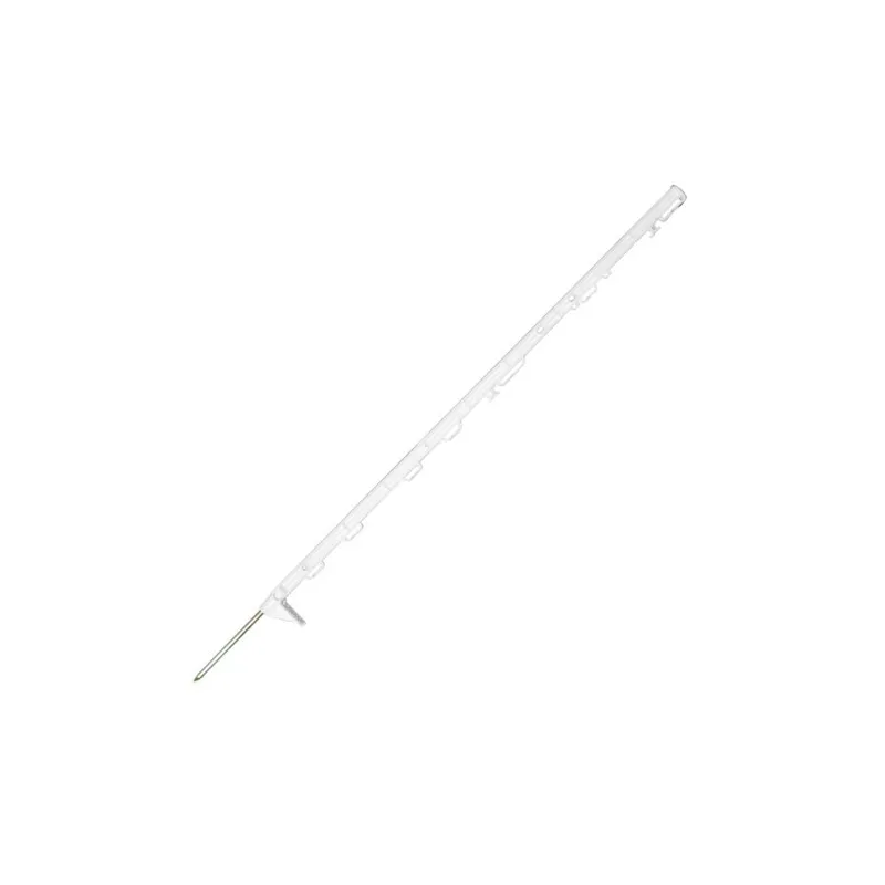 Plastic pole with one-sided footrest 1.05m