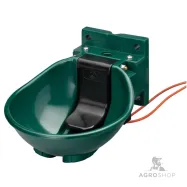 Heated plastic drinker Lister SB 2H RBH with cable 2m 230/66W