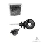 Extra strong ring insulators in a bucket 250 pcs + insulator installation tool