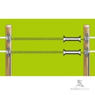 Väravakäepide pika vedruga 0,5 - 5 m