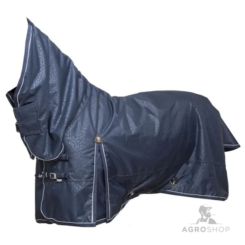Fullneck turnout rug Leopard 600D 200g Wahlstén