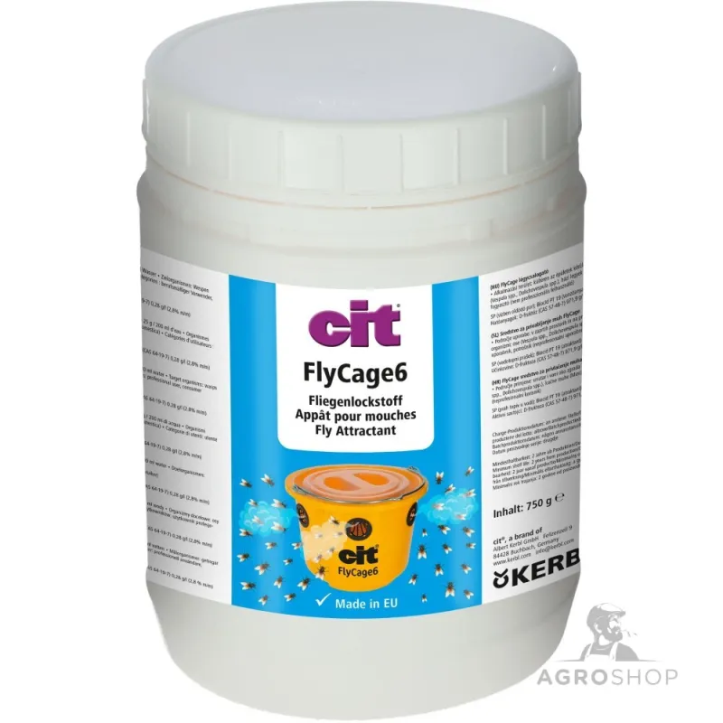 Fly attractant FlyCage6 Cit 750g