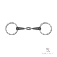 Rubber snaffle bit 15mm Waldhausen