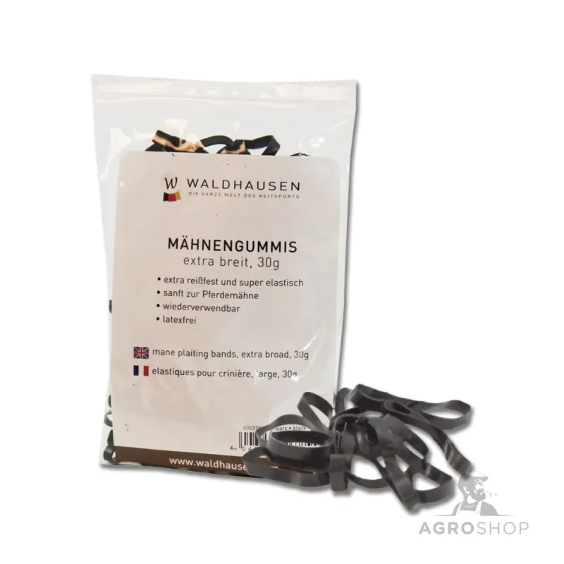 Mane plaiting bands Extra Broad Waldhausen