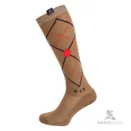 Riding socks Argyle E·L·T