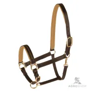 Leather halter Diamond Star