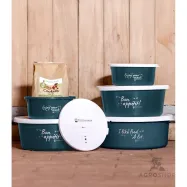 Feeding bowl with lid XL Waldhausen