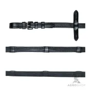 Rubber-Leather Reins Waldhausen