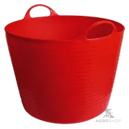 Flexible Trough FlexBag 42l Kerbl red