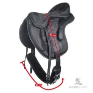 Treeless saddle HKM