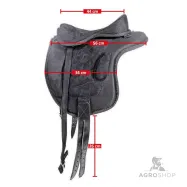 Treeless saddle HKM