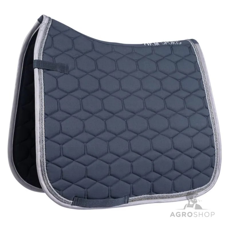 Dressage saddle pad Crystal Fashion HKM