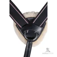 Breastplate martingale Lambswool HKM