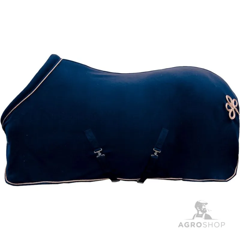 Fleece rug Rosegold Glamour HKM