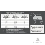 Tunrout rug Artic 0g 600D Waldhausen