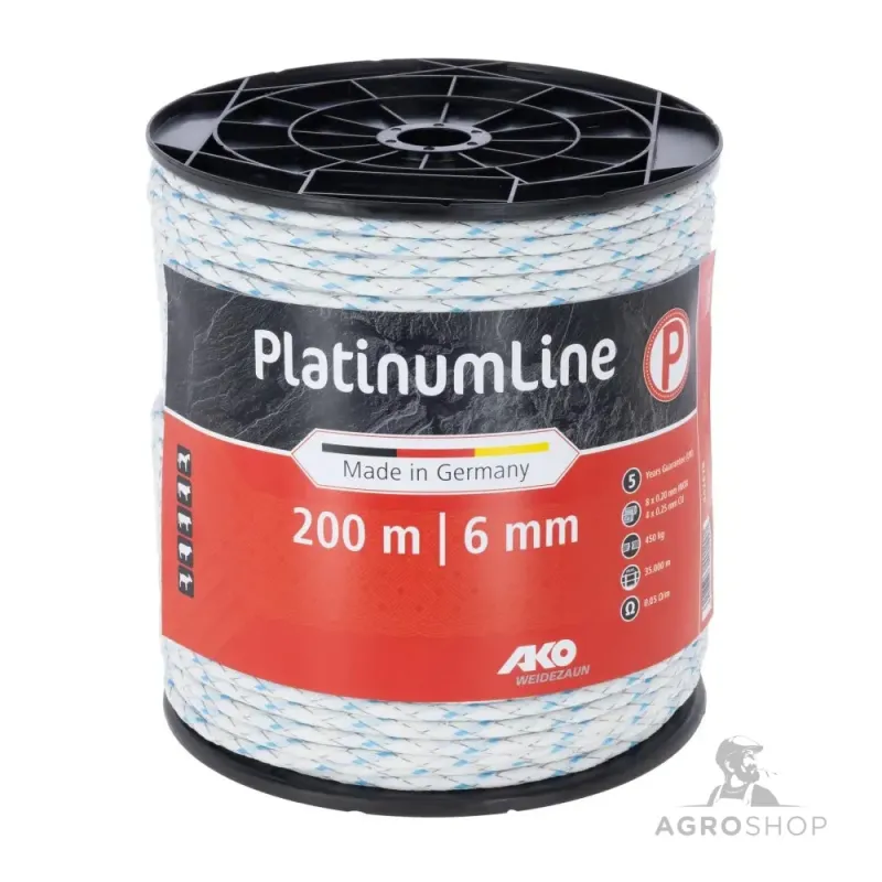 copy of Elektrikarjuse taraköis AKO Platinum Line köis 6mm/500m