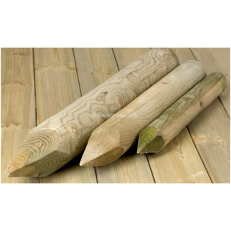 Puinen aitatolppa 60 x 1800 mm