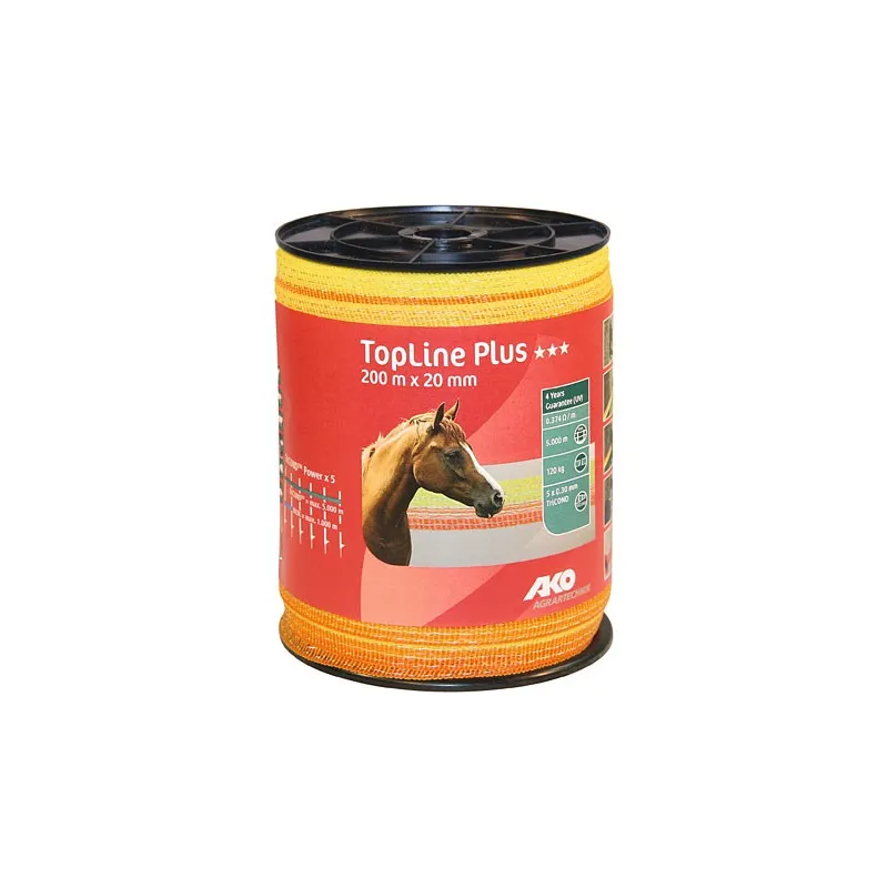 Sähköpaimenen aitanauha 20 mm/200 m