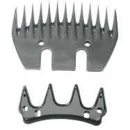 Keritsinkoneen terät hevosen ja naudan käsittelyyn.